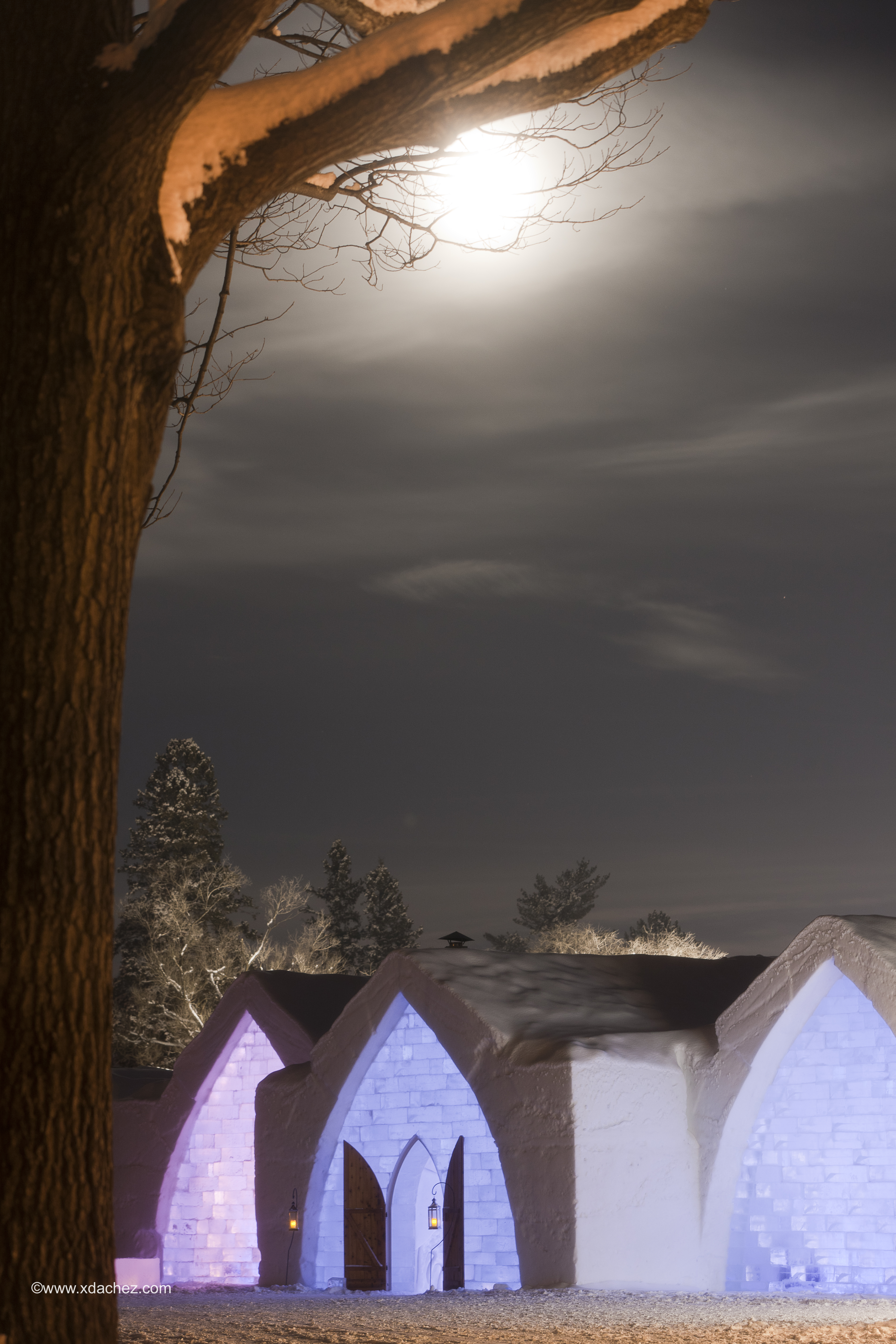 Hotel de Glace - niezwykły hotel z lodu
