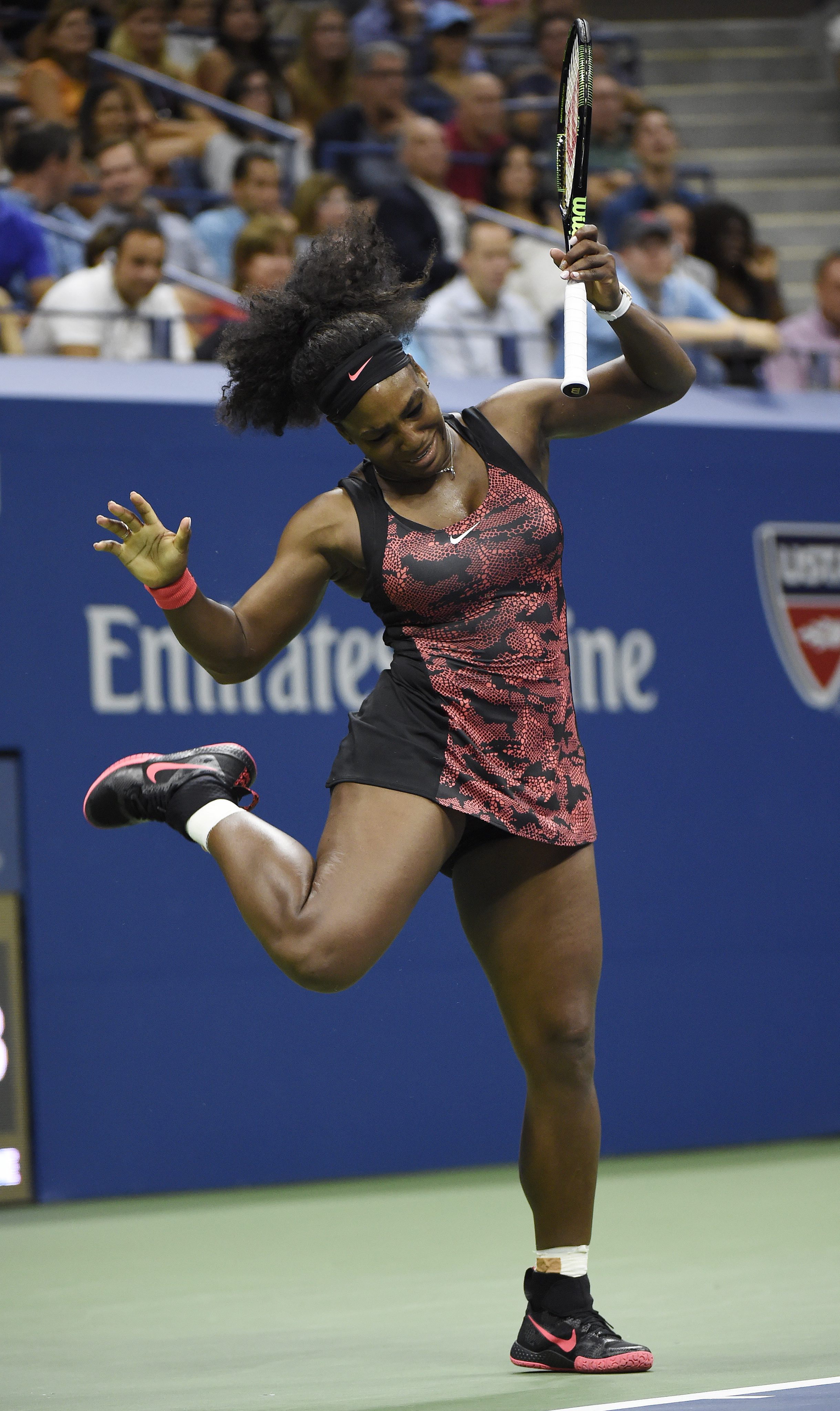 Serena Williams wyszła na kort w efektownej sukience