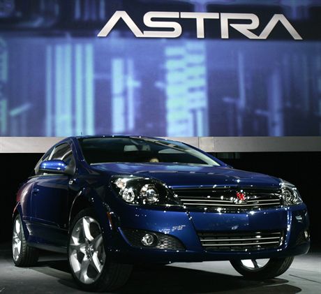 The new 2008 Saturn Astra is shown 07 February, 2007 at the Chicago Auto Show at McCormick Place in Chicago, Illinois. AFP PHOTO/JEFF HAYNES