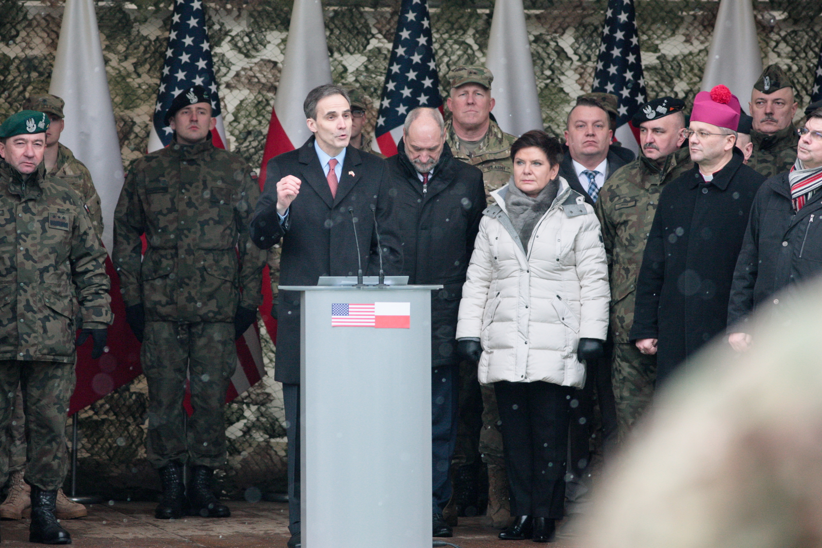 Powitanie żołnierzy