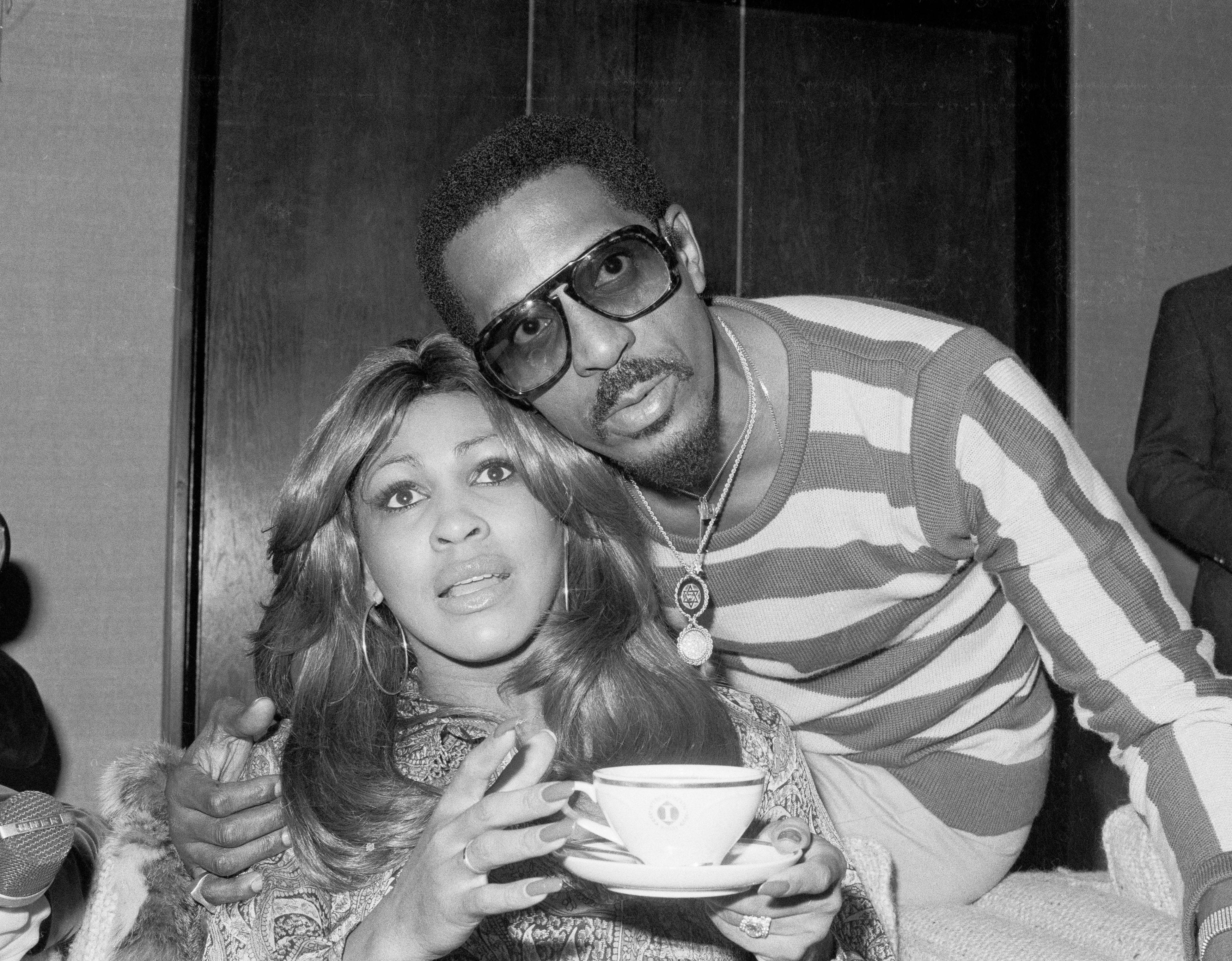 Tina Turner z mężem Ikiem w 1975 r.