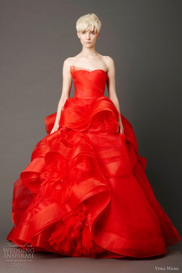 Vera Wang - Spring 2013 - Red Collection