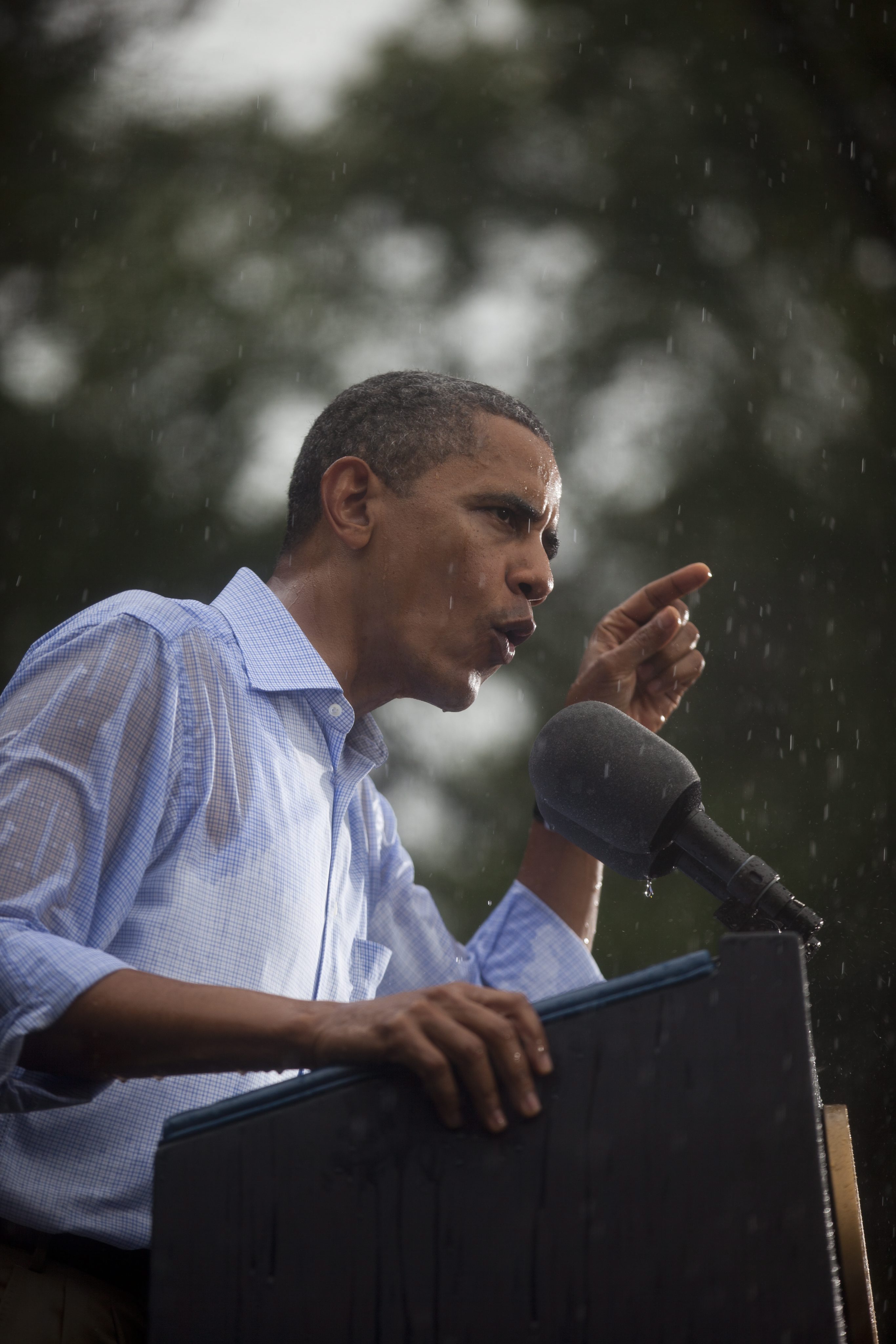 Wystąpienie Baracka Obamy w Glen Allen w Virginii