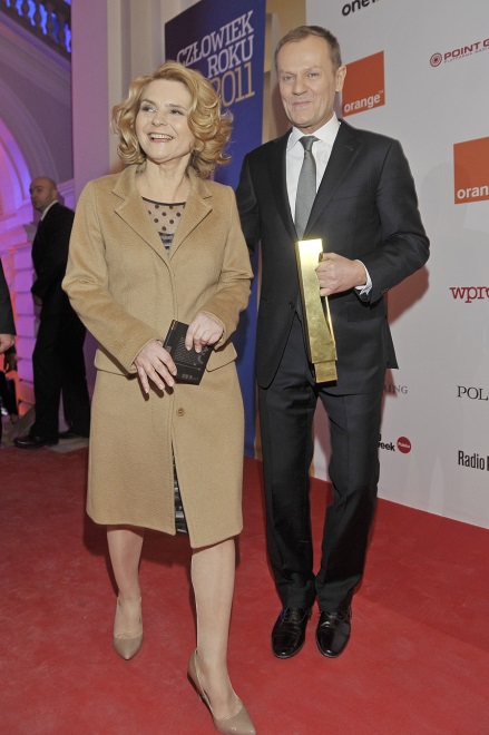 Małgorzata i Donald Tuskowie na gali