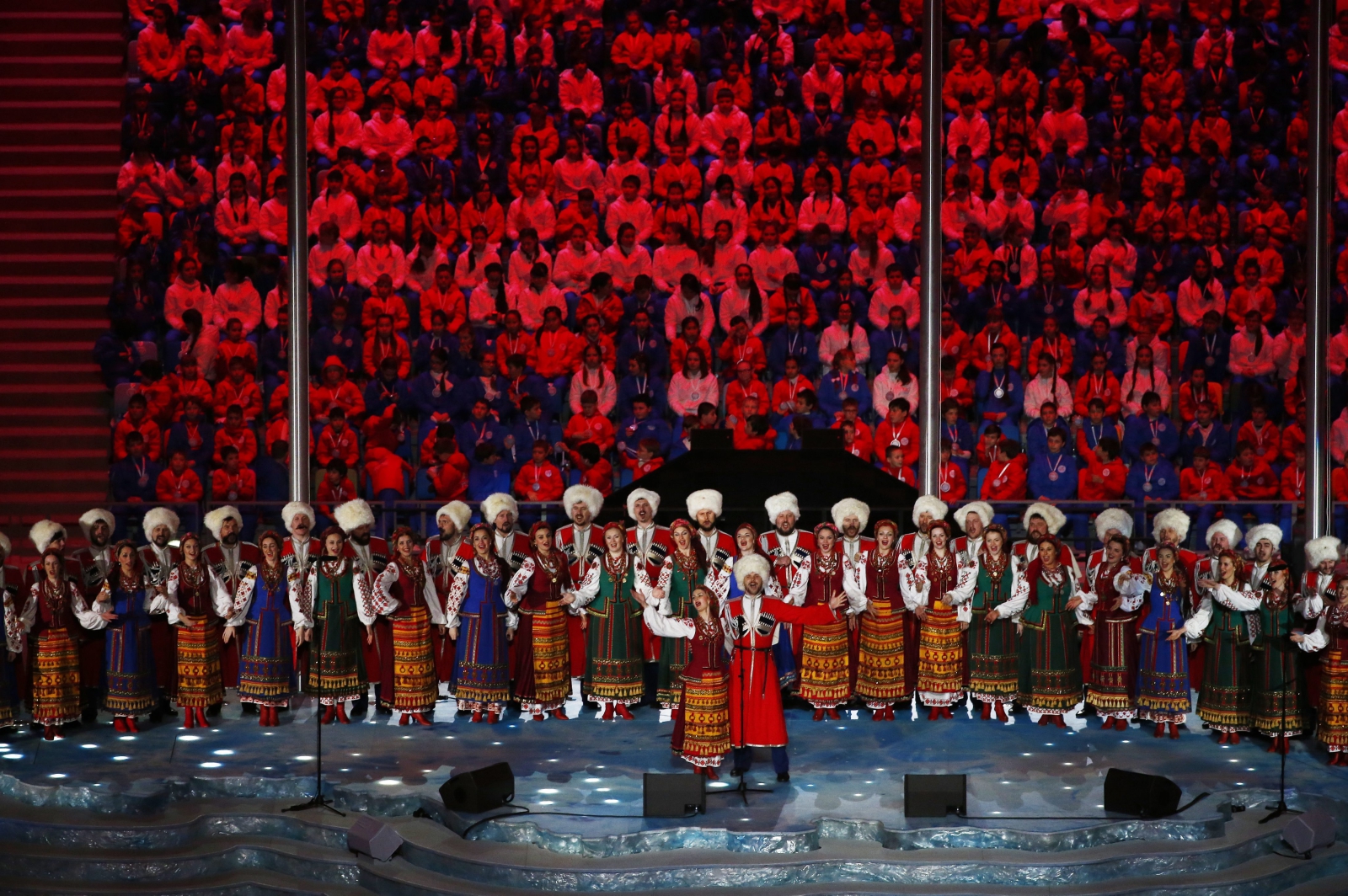Ceremonia zakończenia igrzysk olimpijskich w Soczi