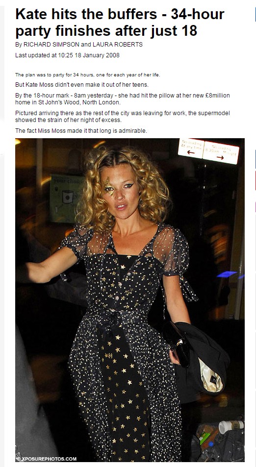 Czego nauczyła mnie Kate Moss?