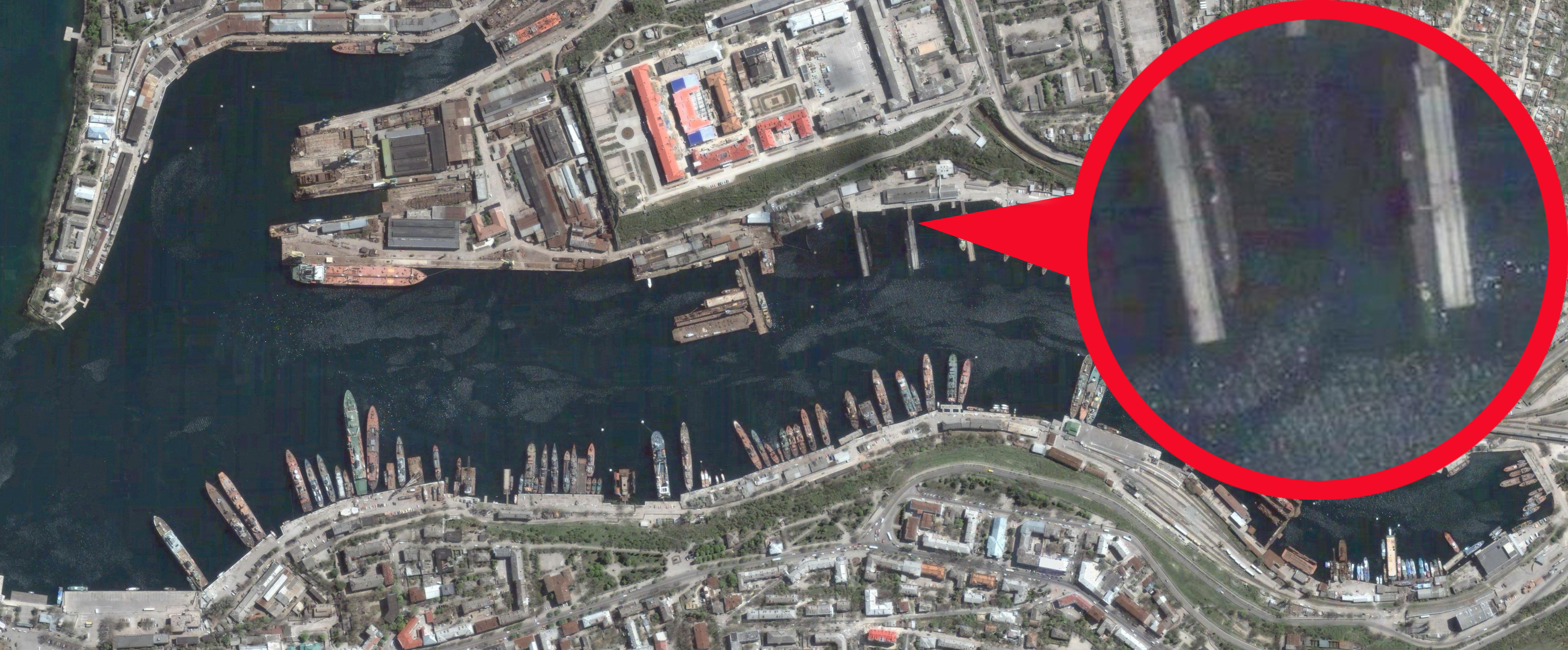 Siedemdziesiąt procent floty stacjonuje na Krymie. Na zdjęciu rosyjskie łodzie podwodne w Sewastopolu