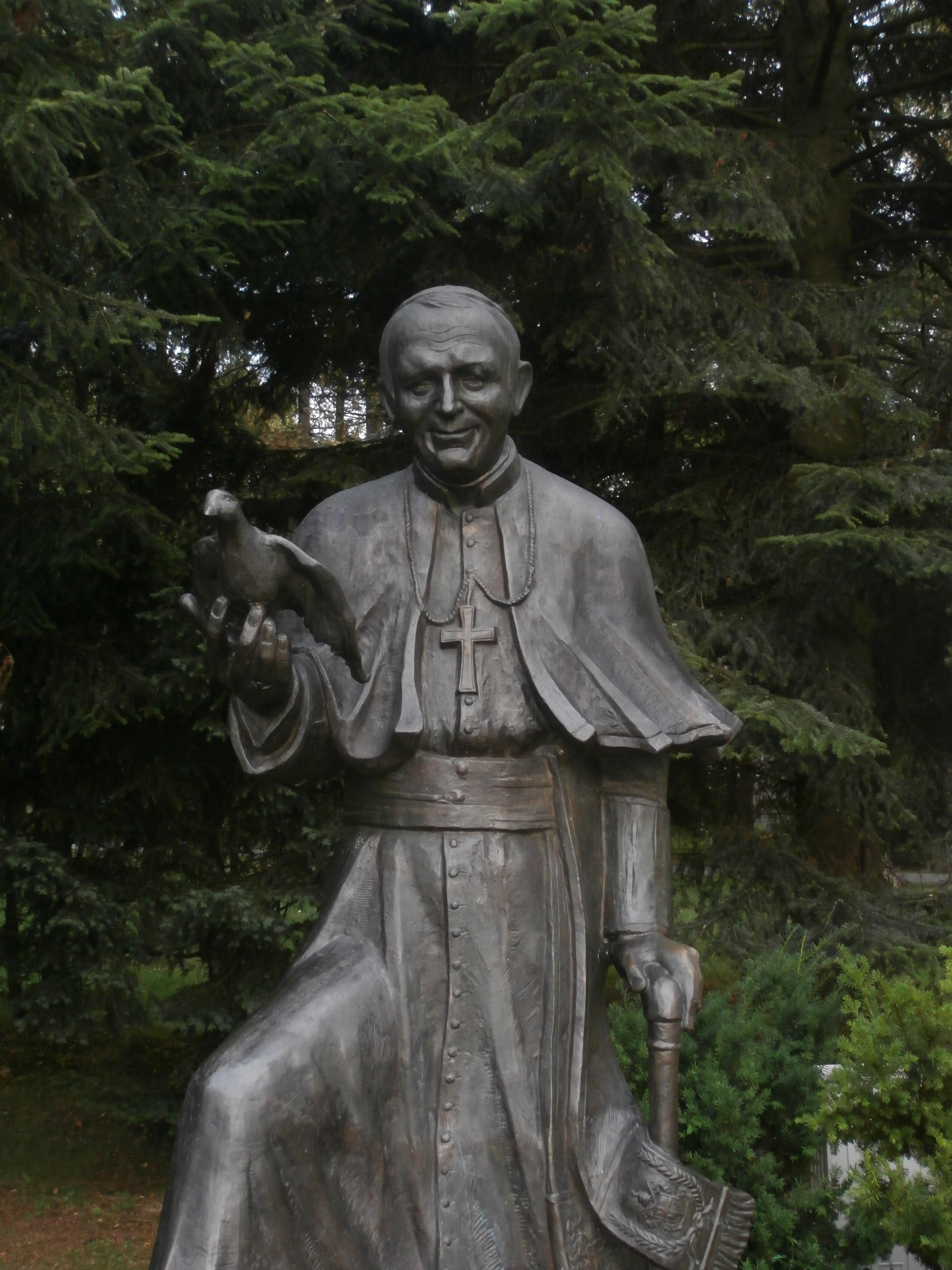 Rabka pomnik Jan Paweł II