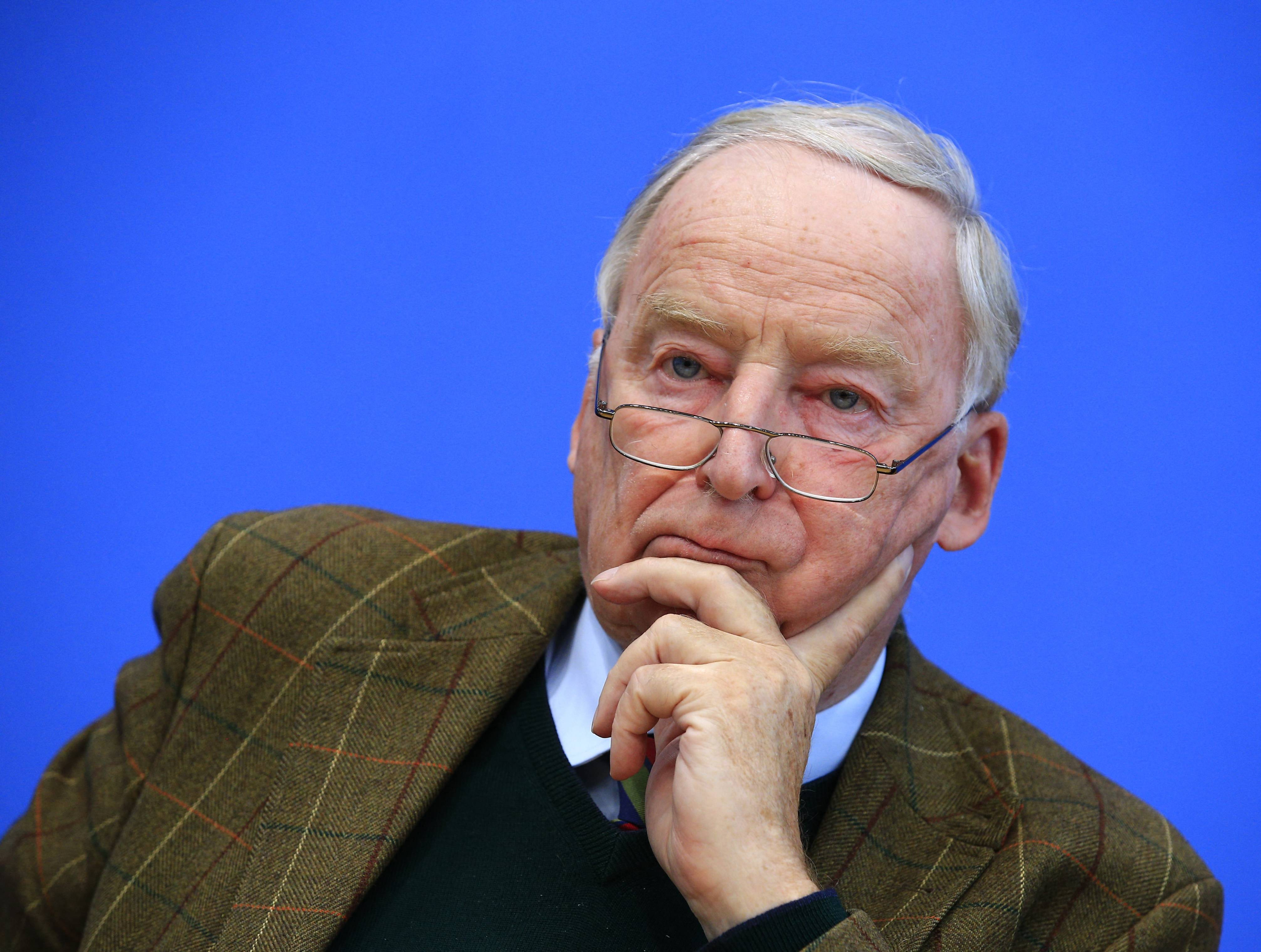 Alexander Gauland, jeden z liderów nacjonalistycznej partii AfD