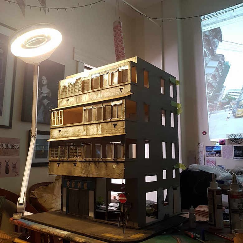 Miniaturowe dzieło australijskiego artysty