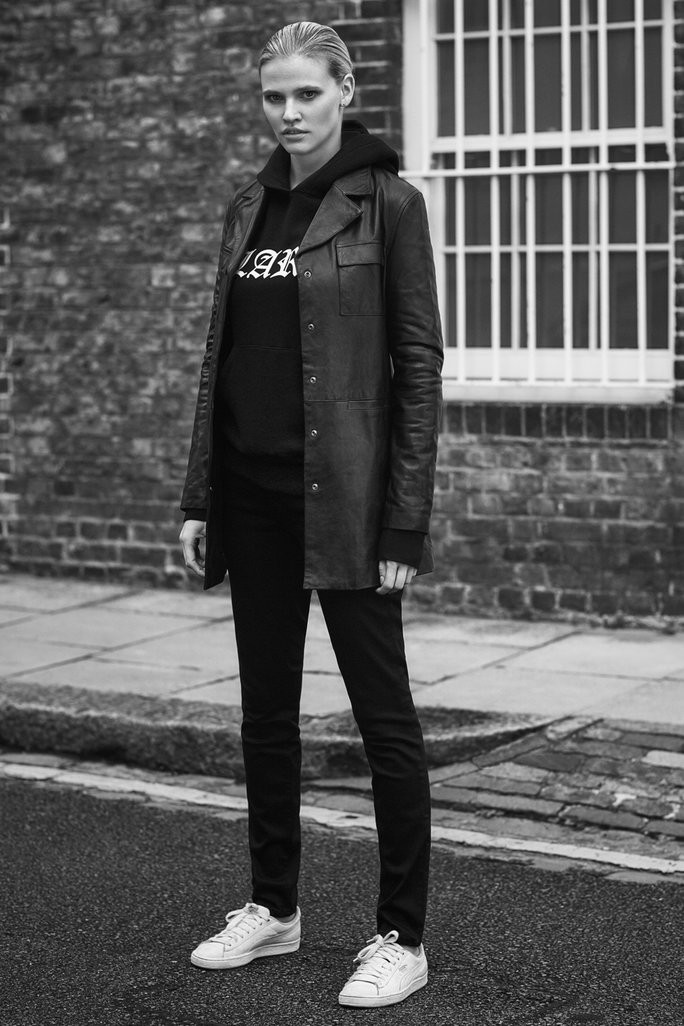Lara Stone x Frame