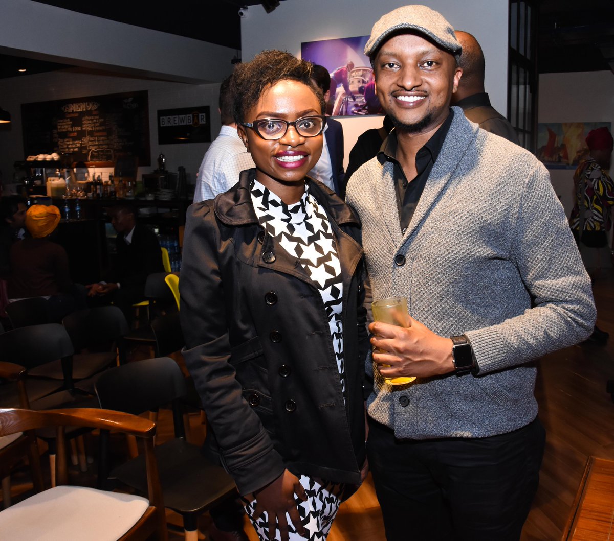 Kenyan engineer Charles Mwangi (in cap) has left American automotive and energy company, Tesla, where until his exit he was employed as Senior Director of Engineering.