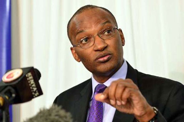 Central Bank of Kenya Governor Dr Patrick Njoroge