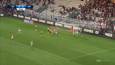 Cracovia - Arka (0:0): Najpierw poprzeczka, teraz słupek! Pechowy występ Kolewa, Bułgar mógł kończyć mecz z dubletem