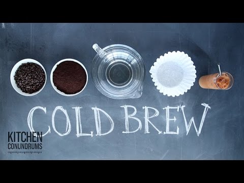 Instrukcje przygotowania cold brew w domu