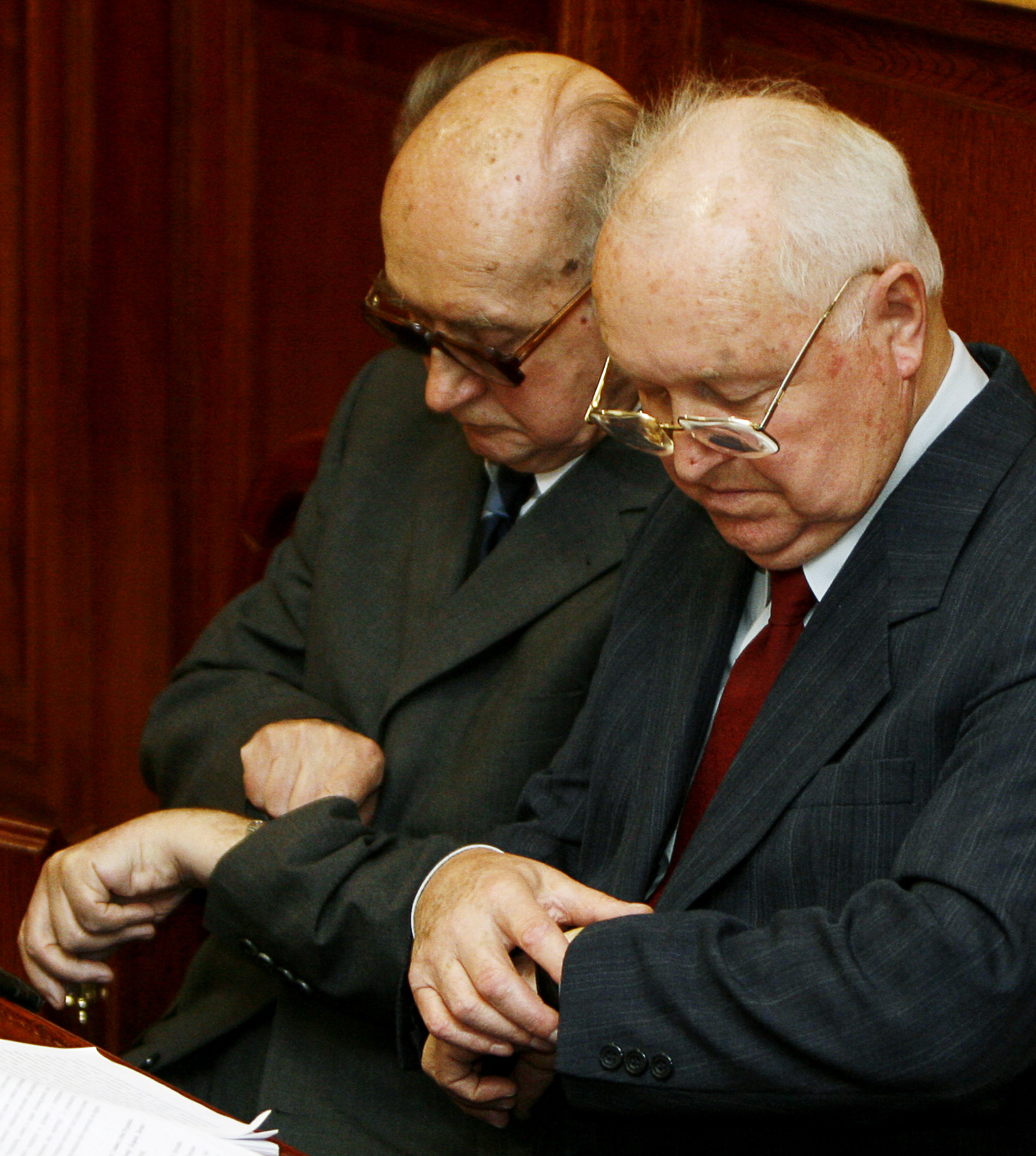 Wojciech Jaruzelski i Stanisław Kania
