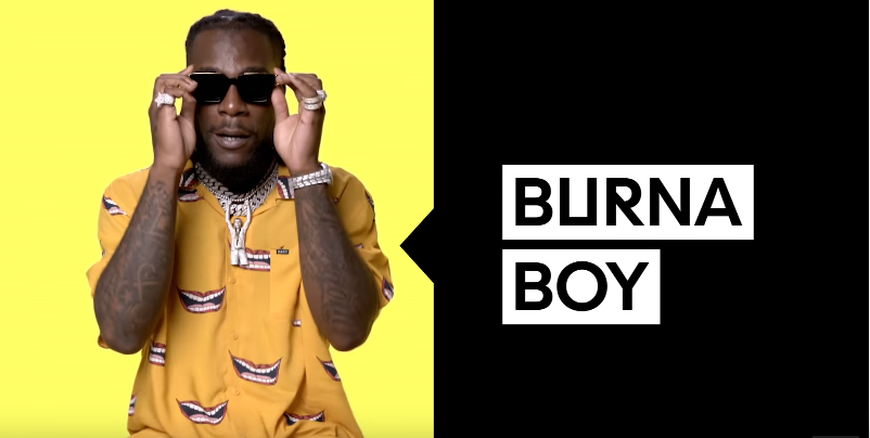 Burna Boy breaks down 'Anybody' on 'Verified' by Genius. (YouTube/Genius)