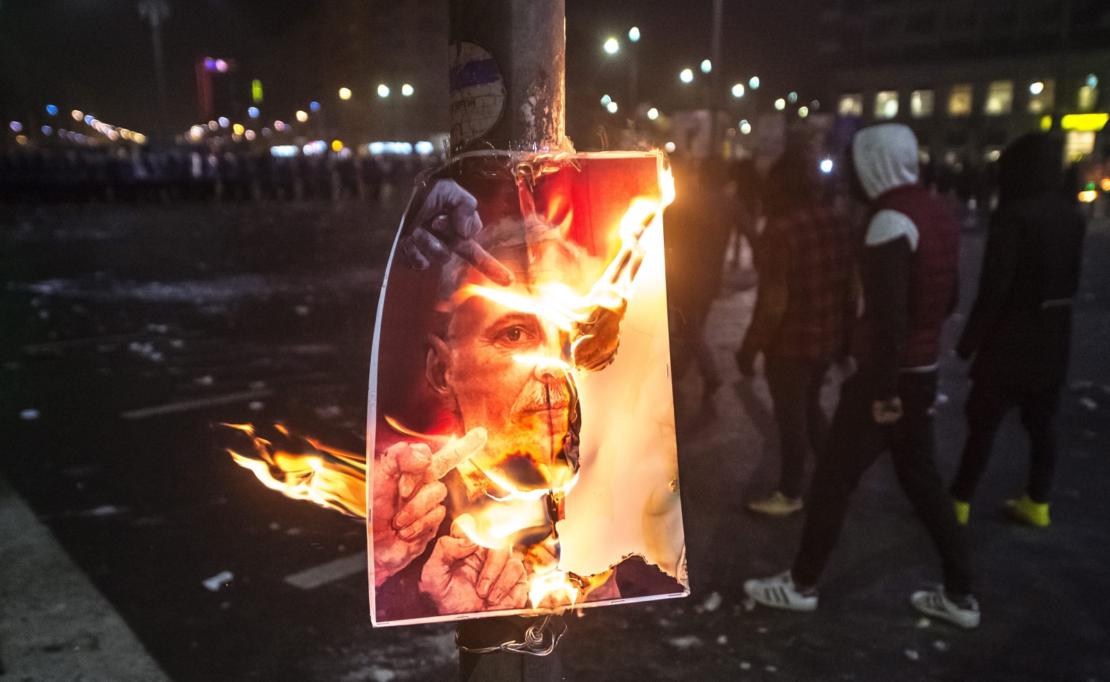 Demonstracja w Bukareszcie