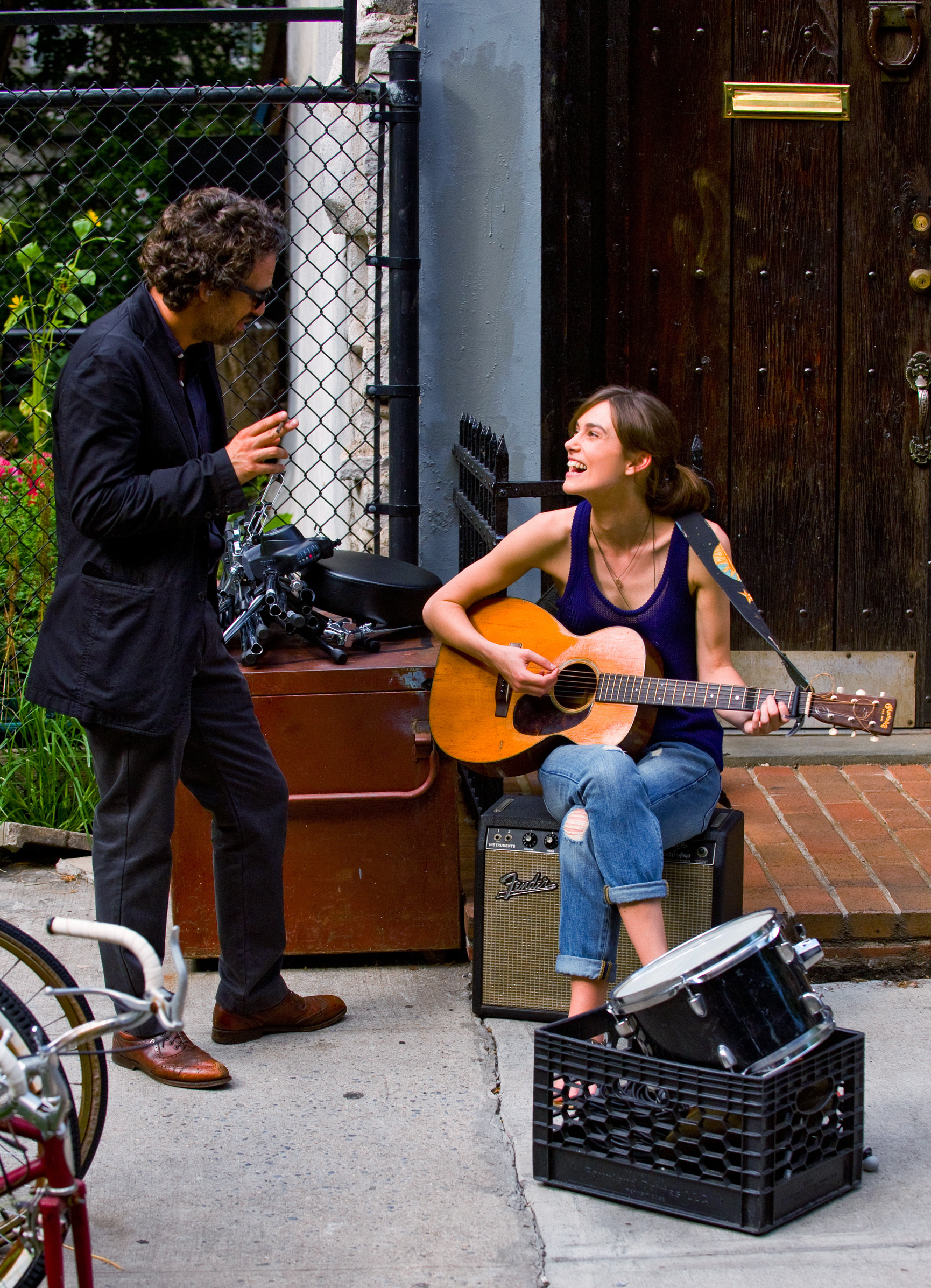 Keira Knightley i Mark Ruffalo w filmie