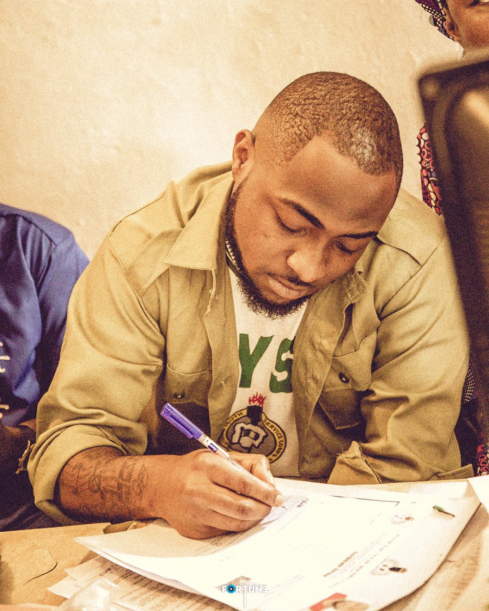 Davido is reportedly dismissed from the NYSC programme for taking part in politics.