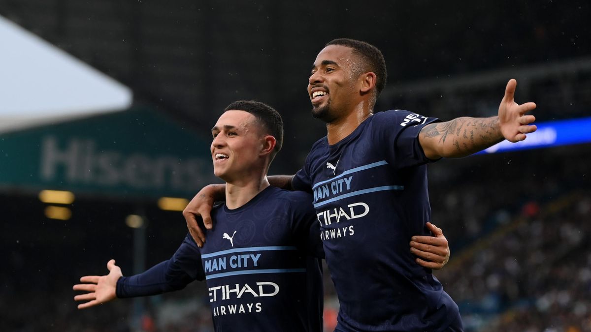Gabriel Jesus scores again as Manchester City thrashed Leeds United 4-0