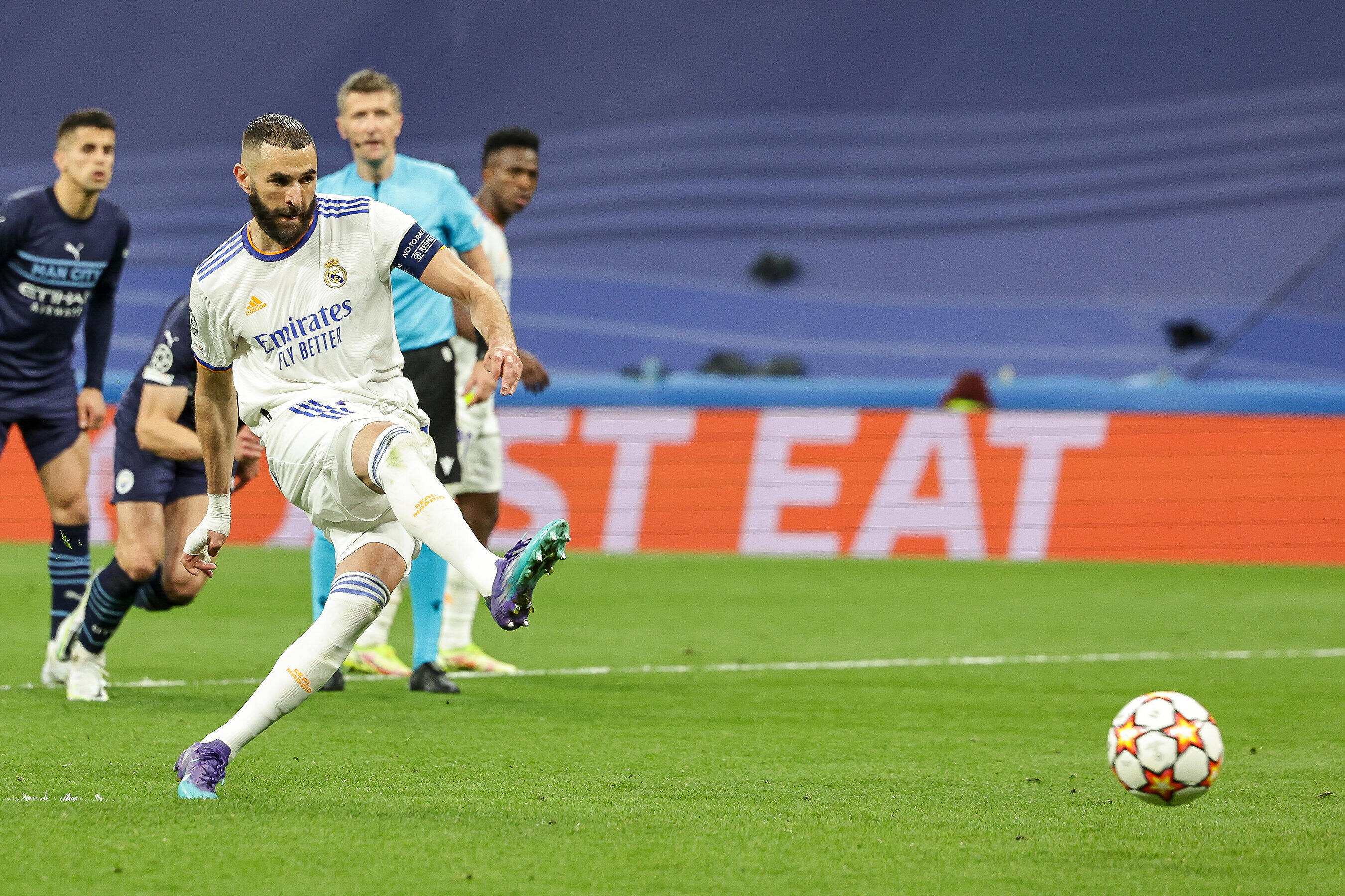 Karim Benzema sealed a place in the final for Real Madrid 