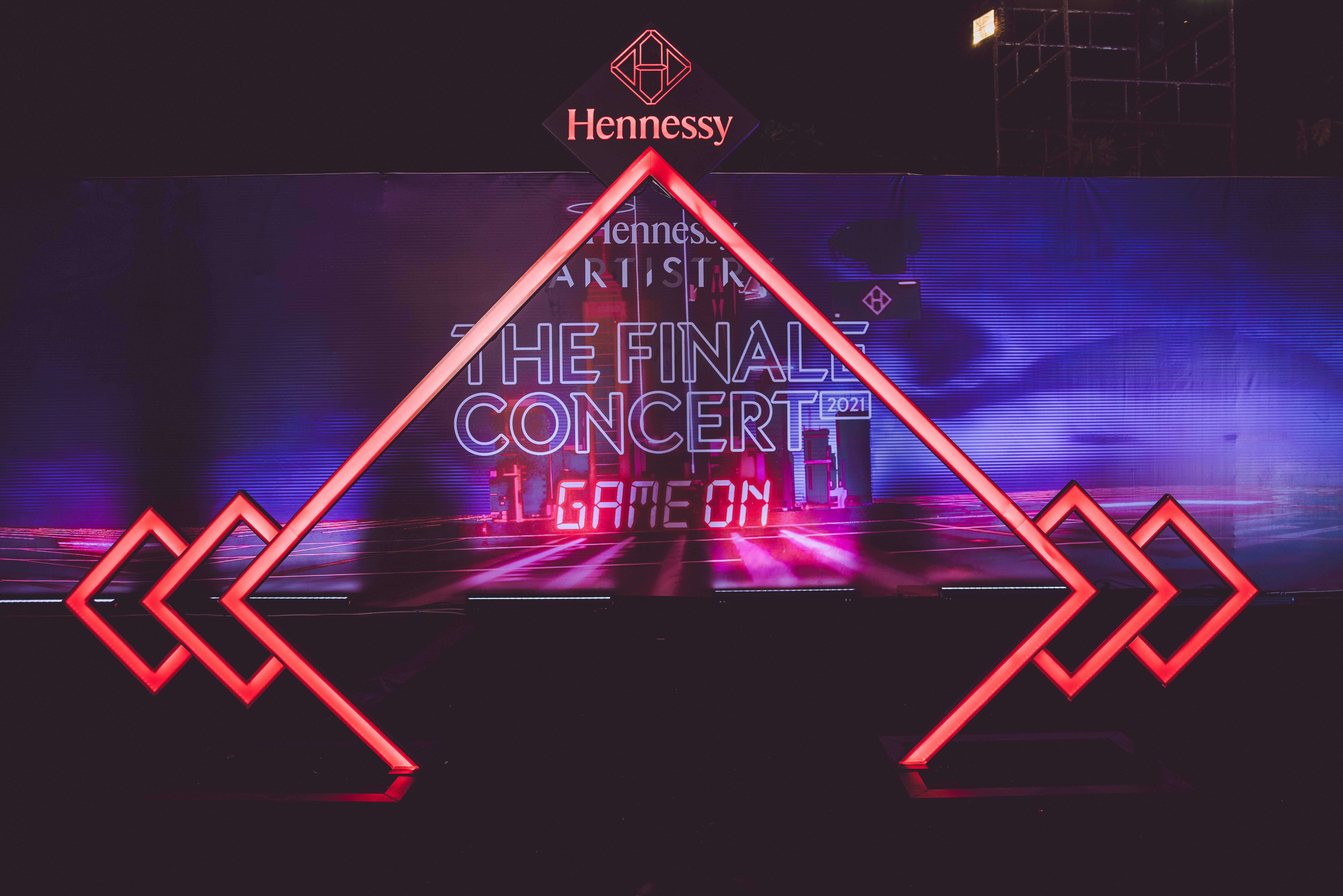 Hennessy Artistry The Finale Concert Experience Set Up