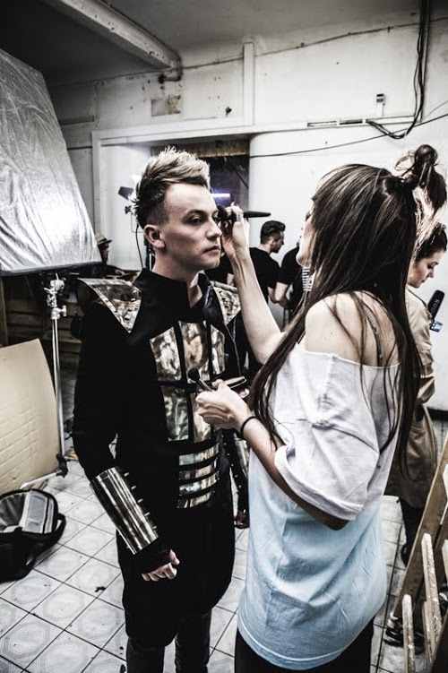 ARO Kłusowski na planie klipu do piosenki