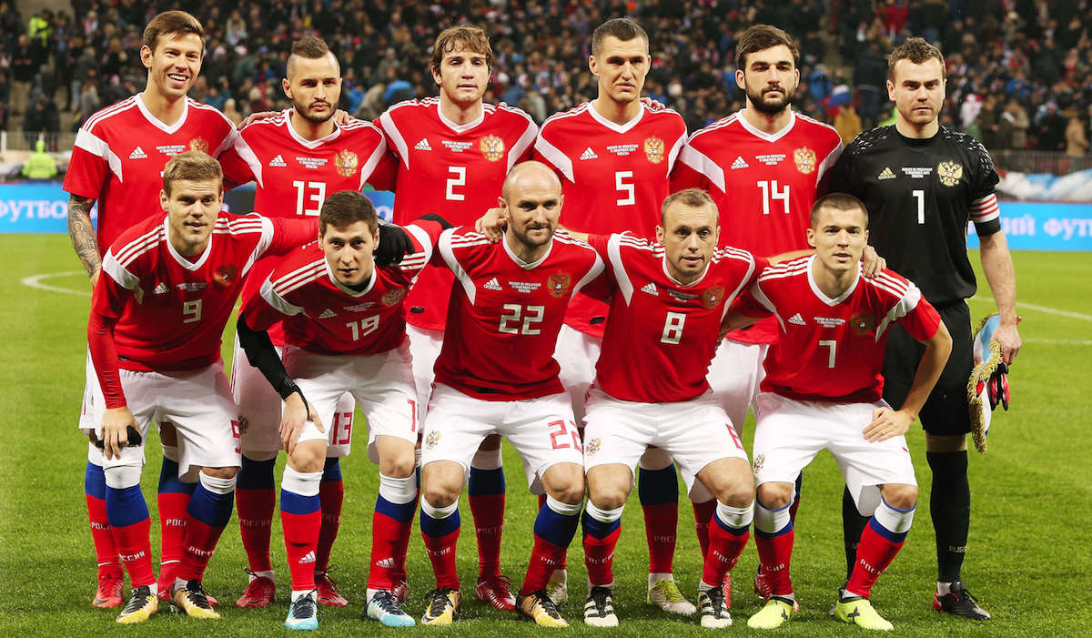 Nominácia Ruska na MS vo futbale 2018