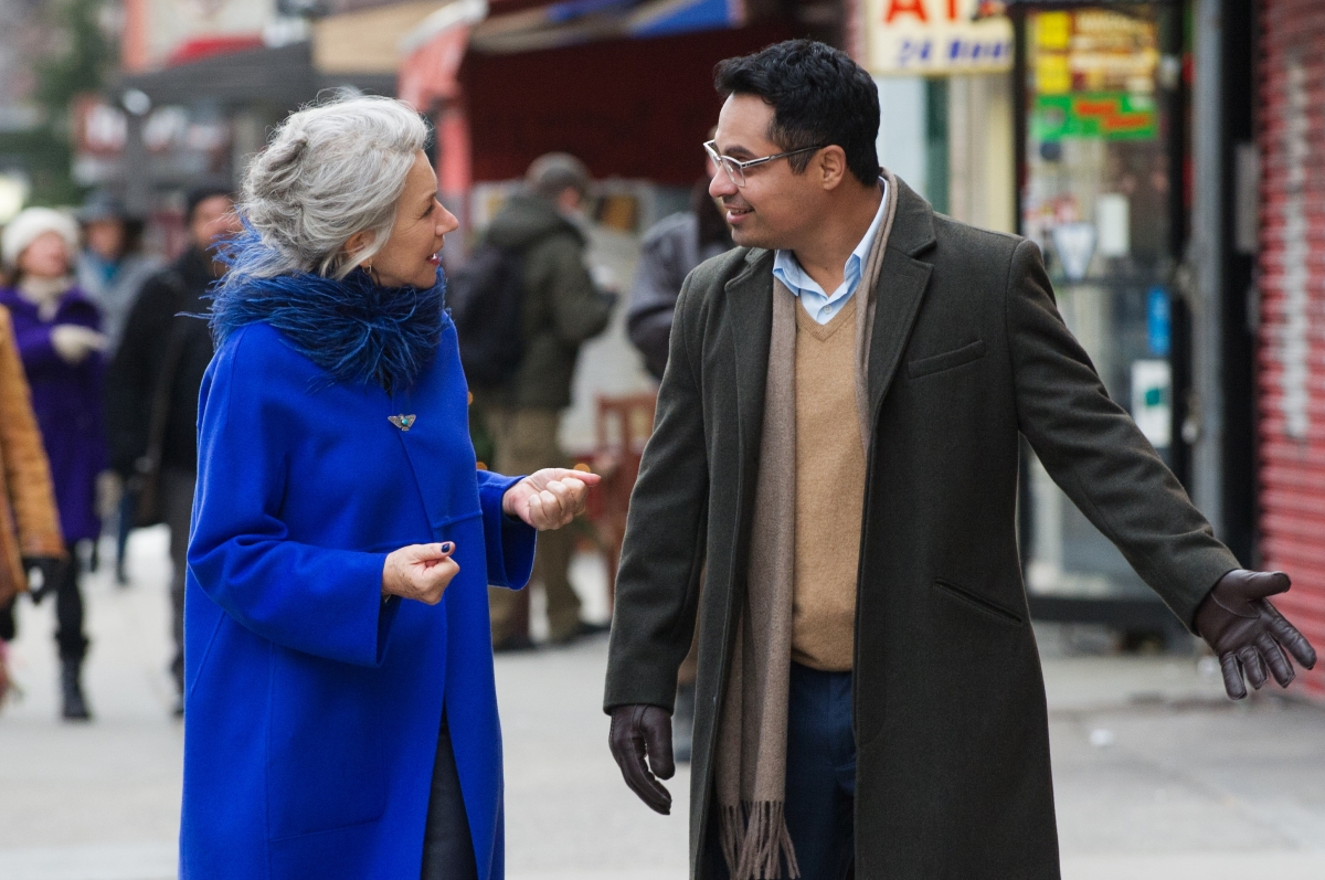 Hellen Mirren i Michael Pena w filmie