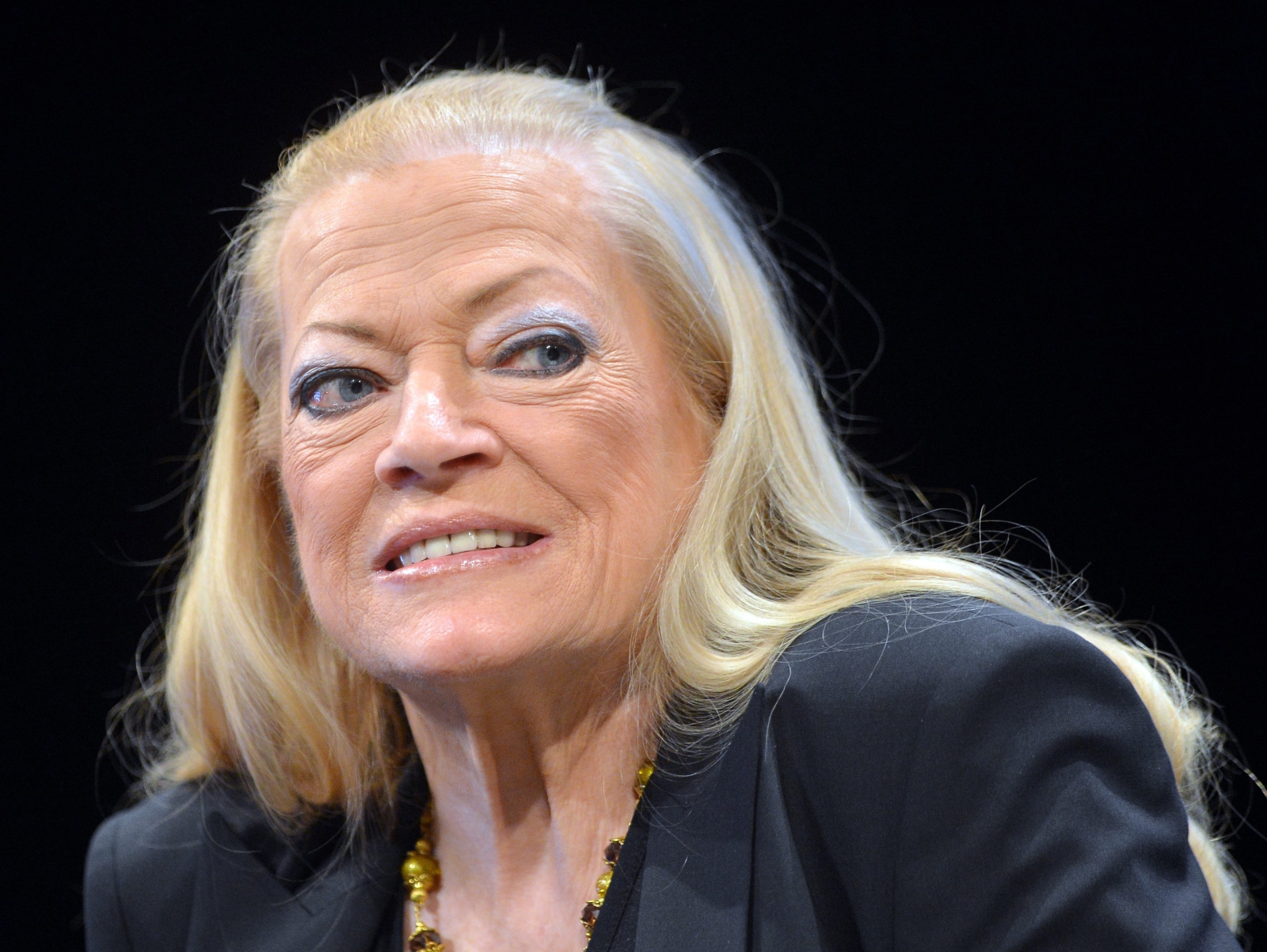 Ikona kina Anita Ekberg w roku 2013