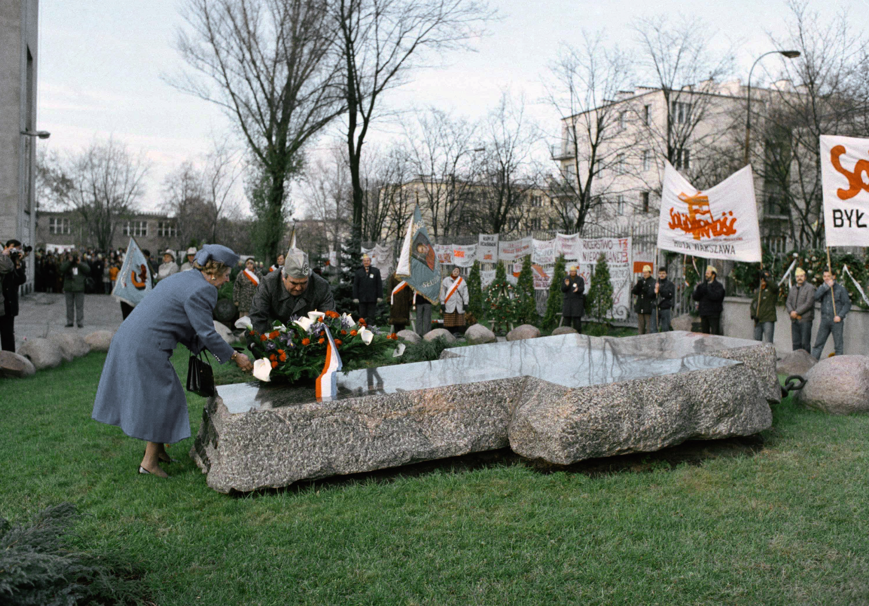 Margaret Thatcher w Polsce. Archiwalne zdjęcia