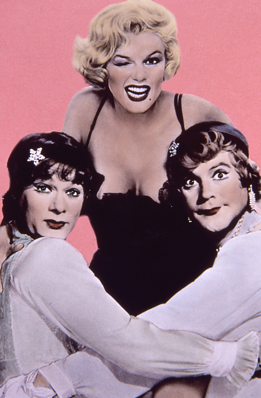 Marilyn Monroe, Tony Curtis, Jack Lemmon