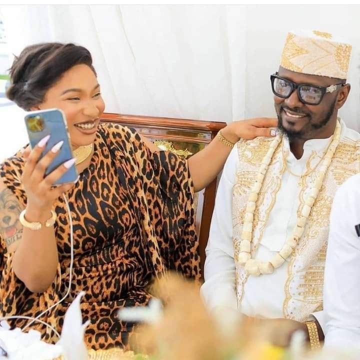 Tonto Dikeh and her ex boyfriend Prince Kpokpogri 