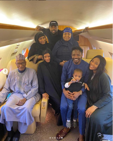 Ahmed Musa and John Ogu took a trip to Nigeria from Saudi Arabia with a private plane (Instagram/John Ogu)