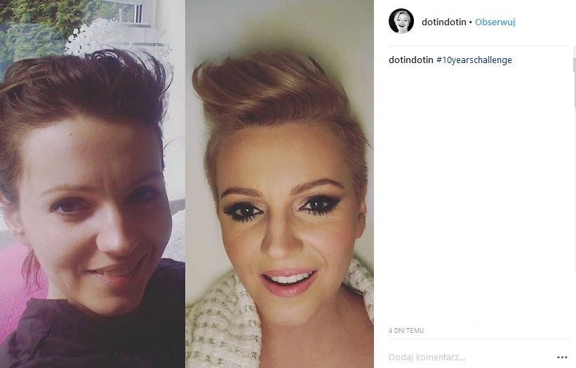 Dorota Szelągowska #10yearschallenge