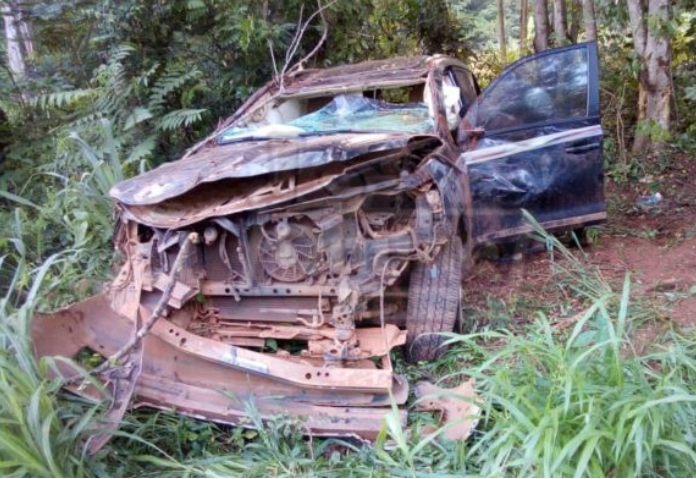 Former Asutifi North MP's accident car