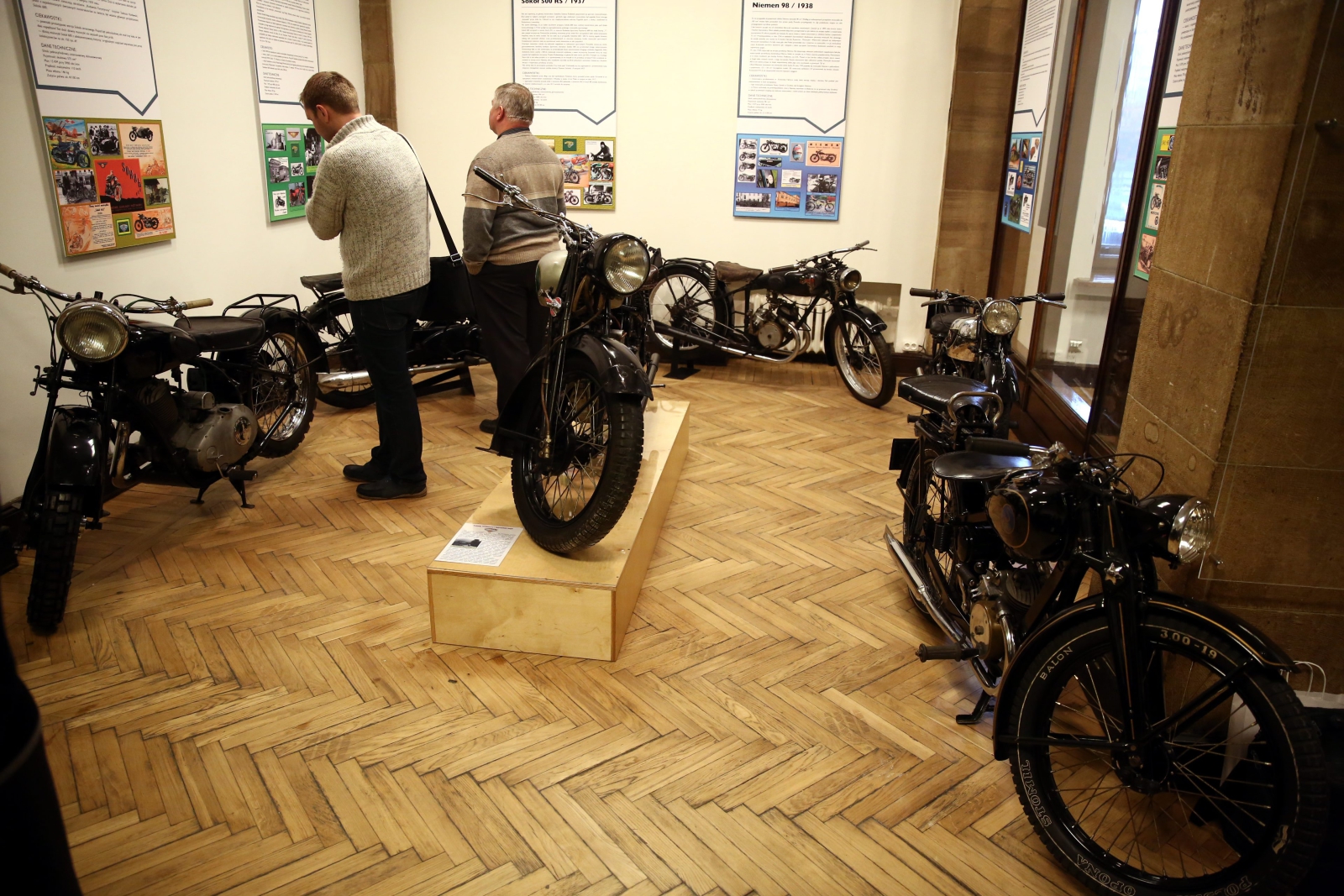 Ekspozycja stała poświęcona polskim motocyklom w XX wieku -