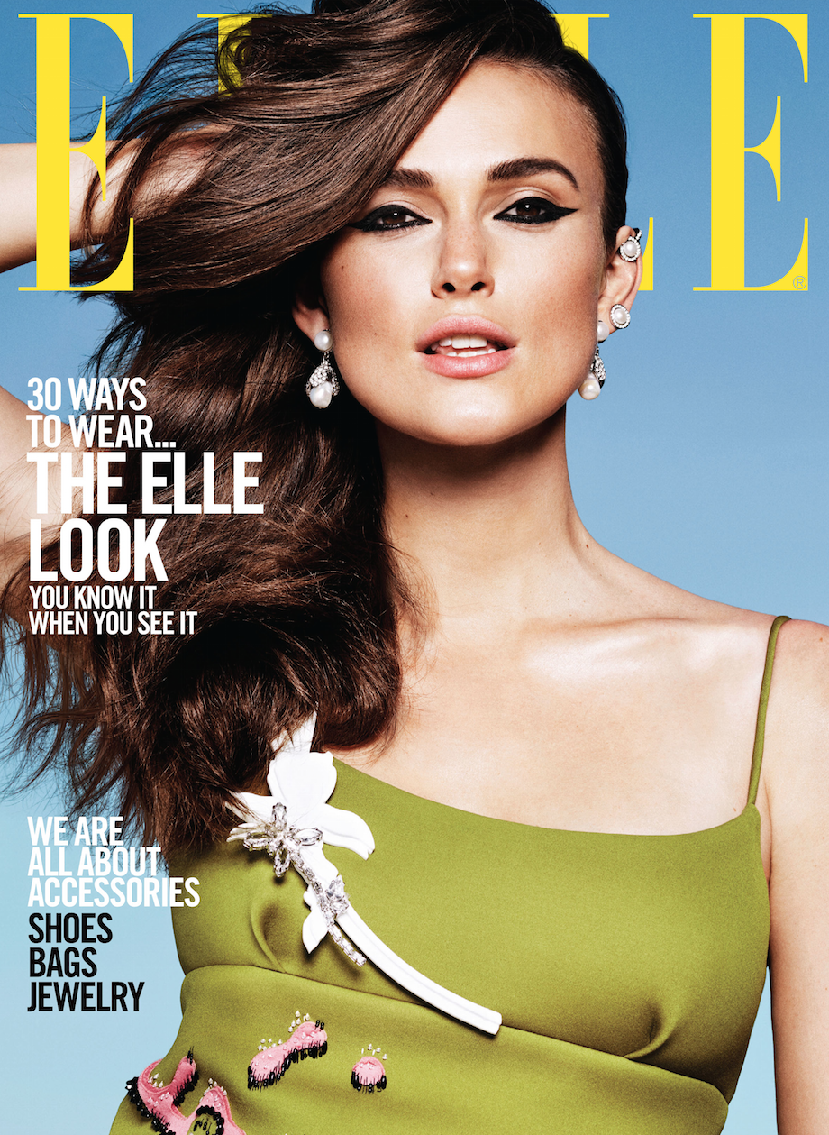 Keira Knightley na okładkach ELLE