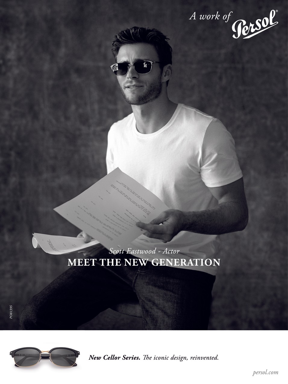 Scott Eastwood w kampanii Persol