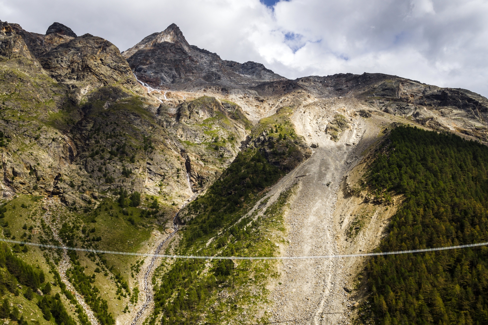 Najdłuższy na świecie most wiszący dla pieszych w Zermatt 9