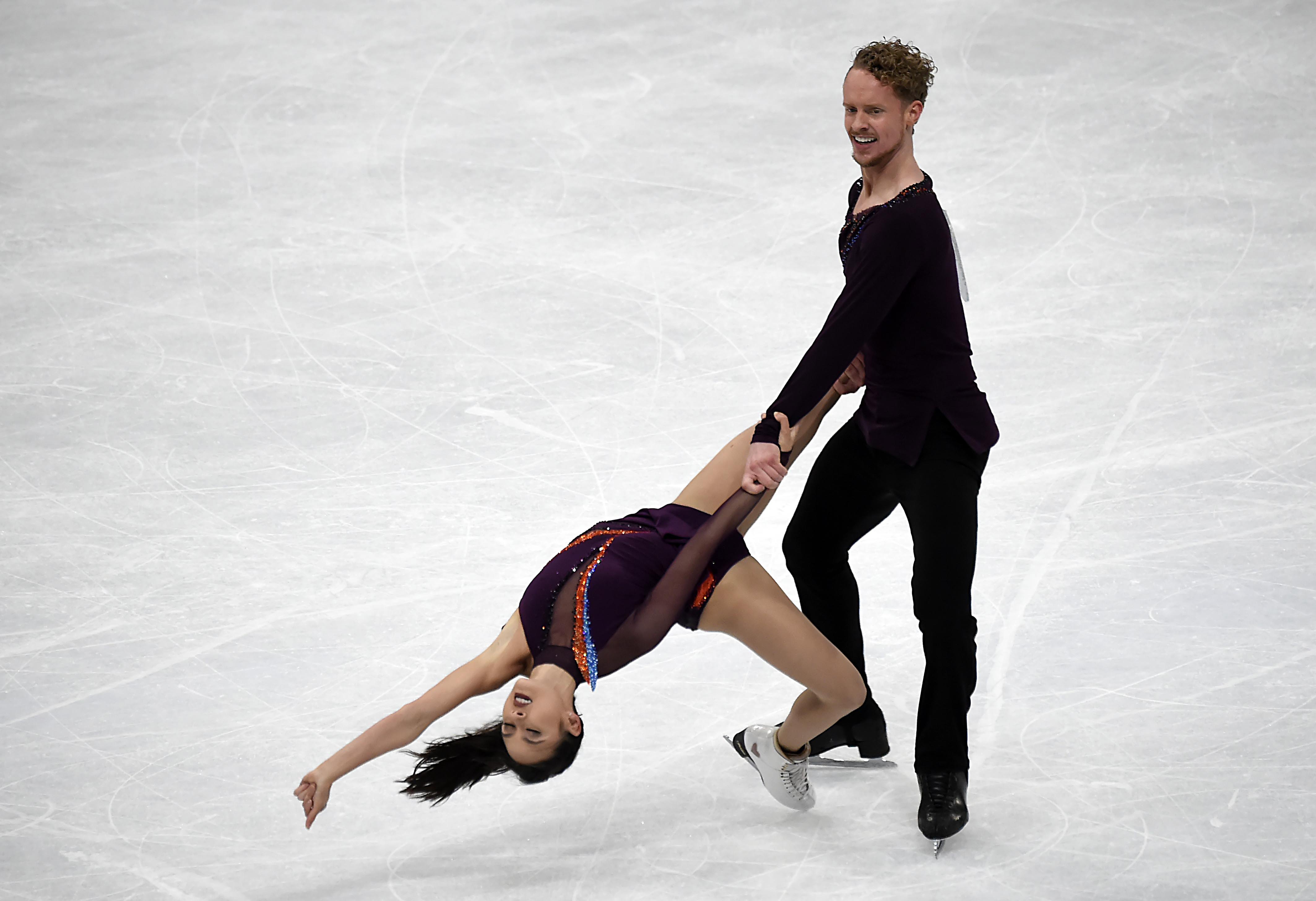 Madison Chyock i Evan Bates