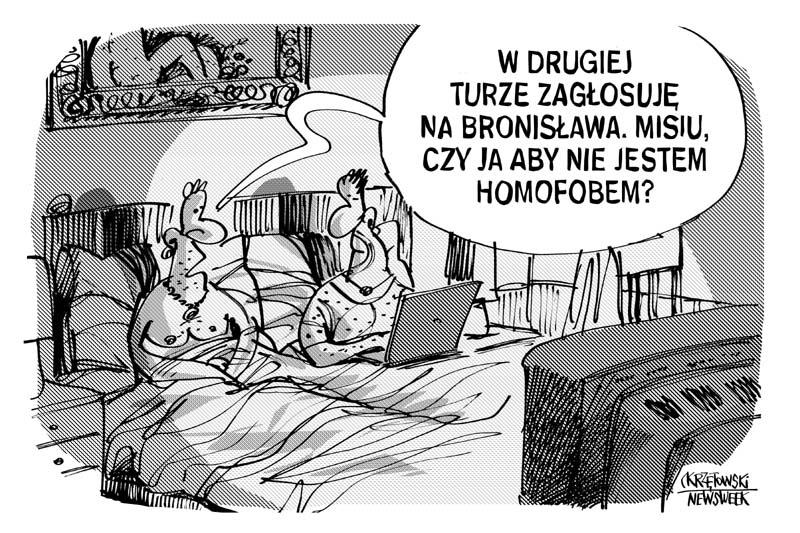 Homofob karykatura