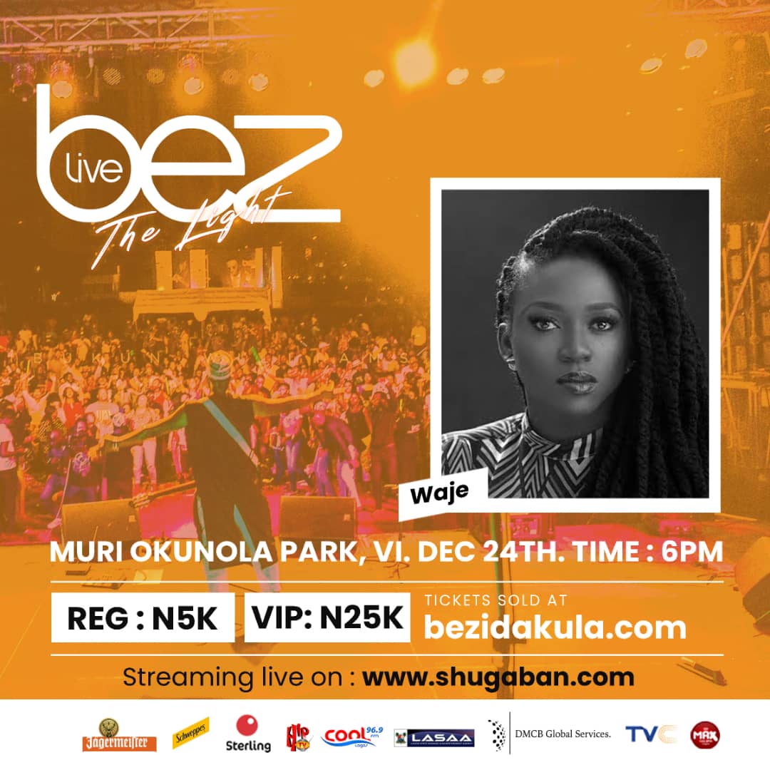 Bez set to thrill fans on Christmas eve at #BezLive2019