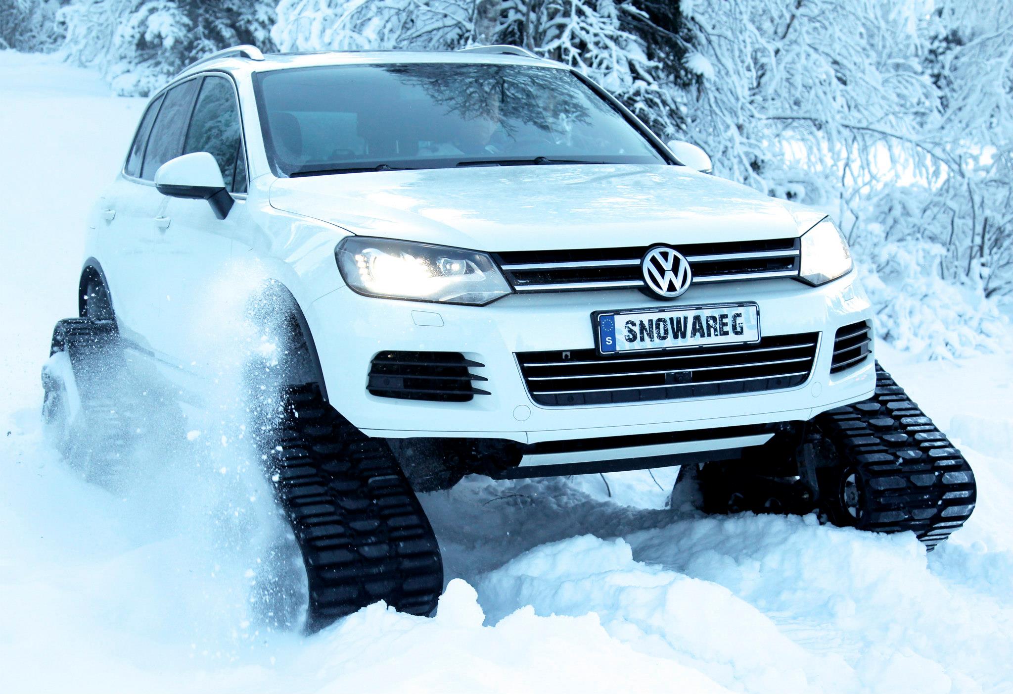 Szwedzki oddział Volkswagena zbudował maszynę do pogromy zasp śnieżnych…