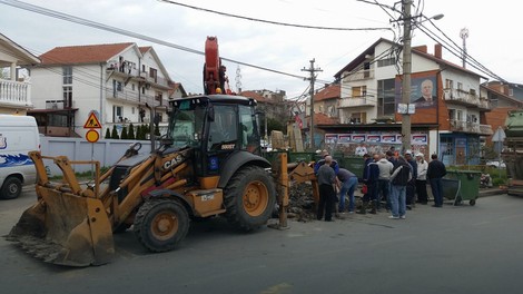 Cev je pre dva dana pukla na početku Ulice Željka Milivojevića