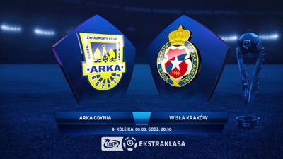 Arka - Wisła K. (3:1): zobacz skrót meczu