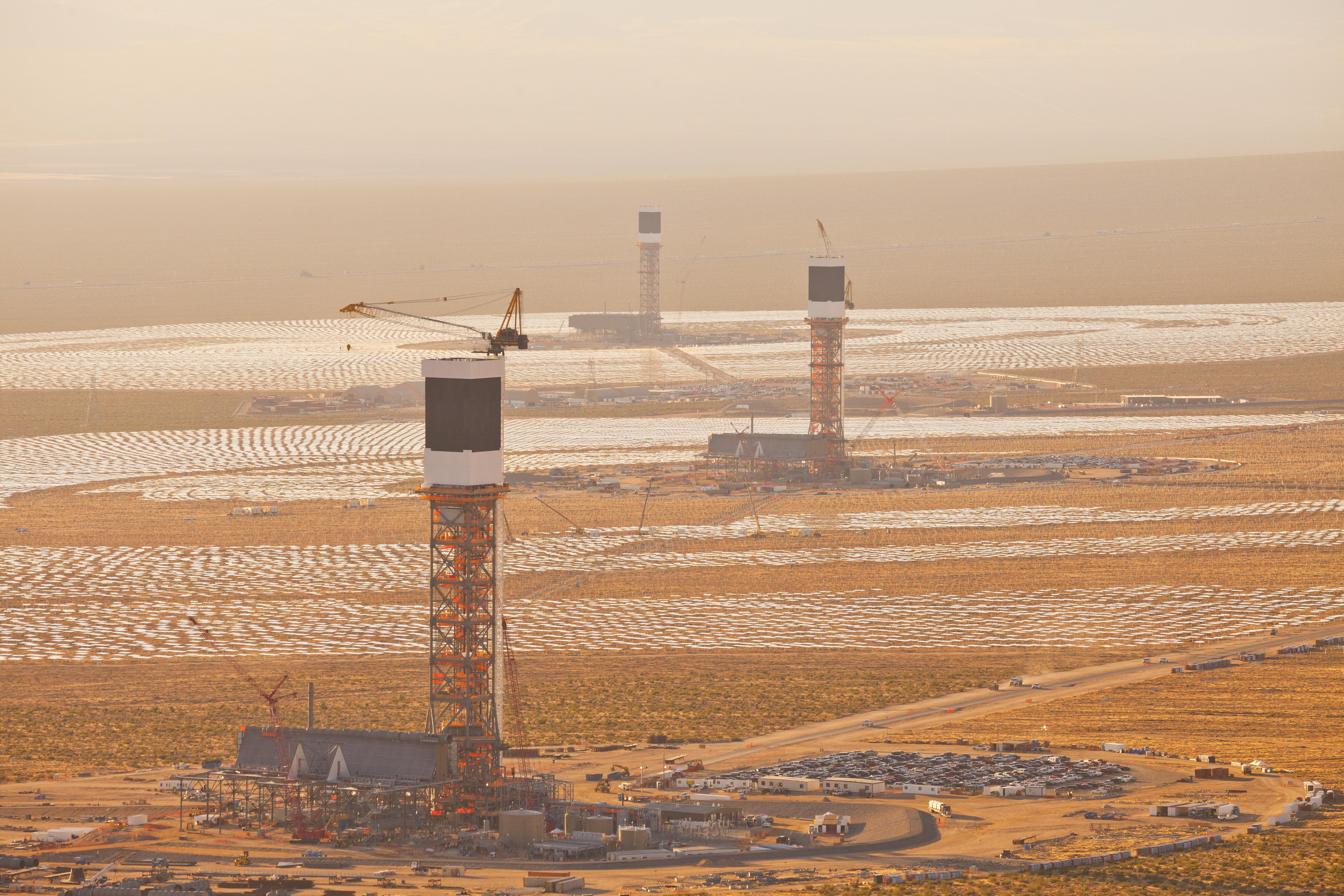 elektrownia słoneczna IVANPAH