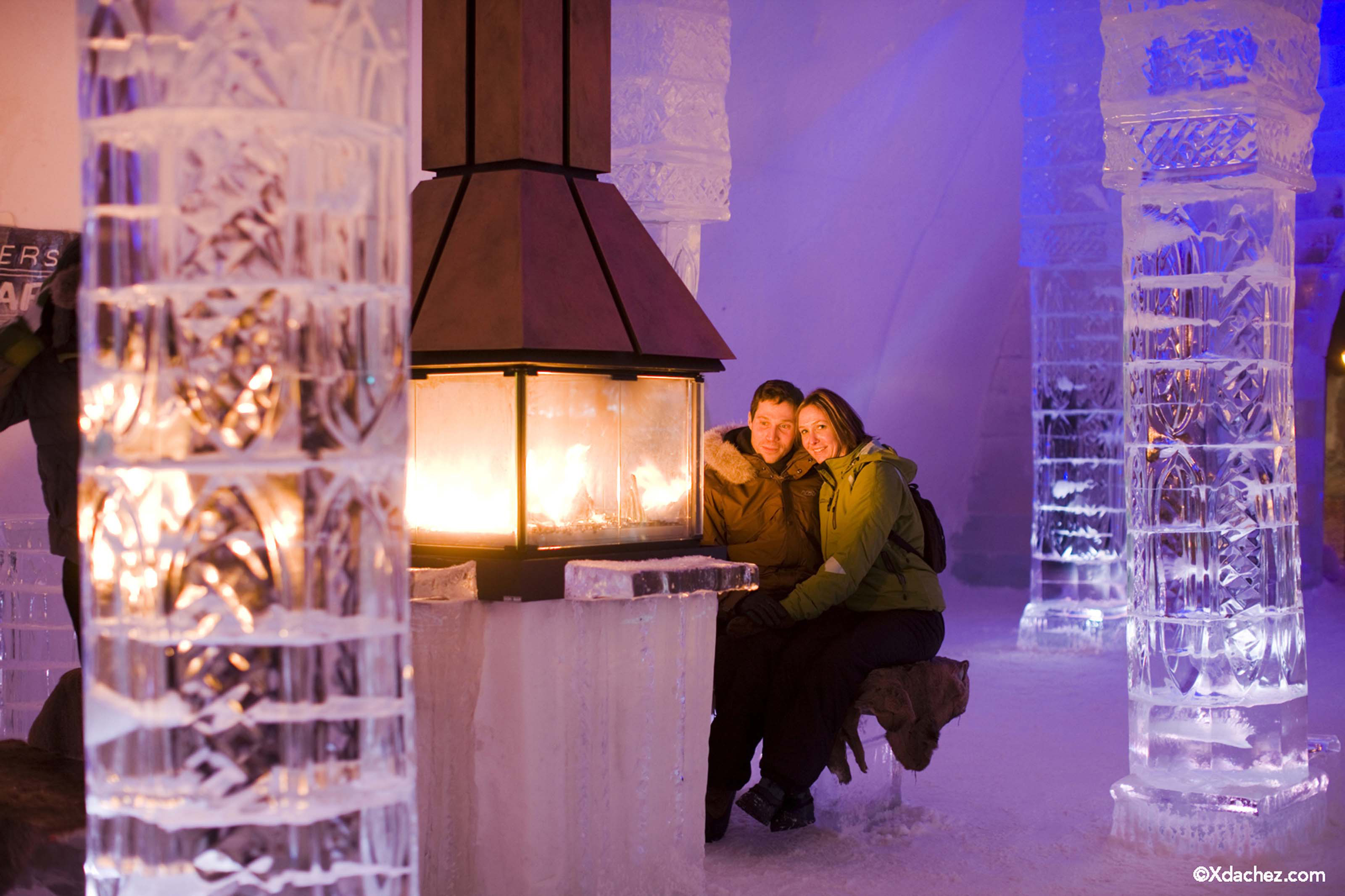 Hotel de Glace - niezwykły hotel z lodu