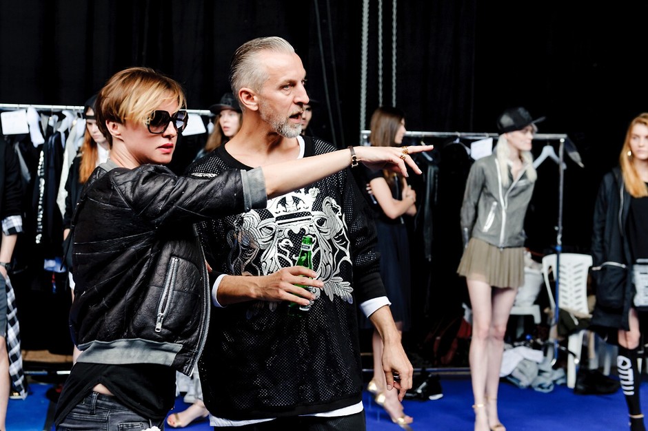 Robert Kupisz i Kasia Sokołowska na backstage'u